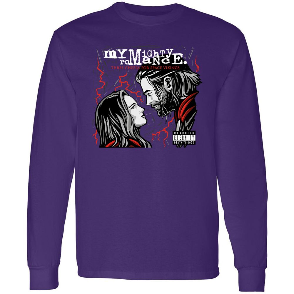 Long Sleeve T-Shirt - 7RZVGJZM - Purple - 13