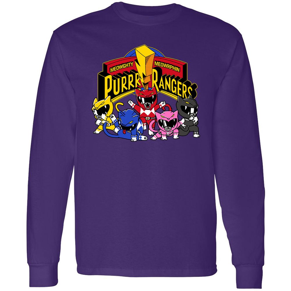 Long Sleeve T-Shirt - FH4GF3N1 - Purple - 13