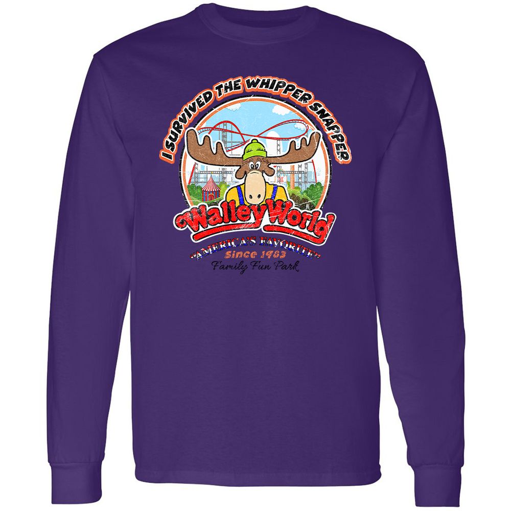 Long Sleeve T-Shirt - Q4EPV7E1 - Purple - 13