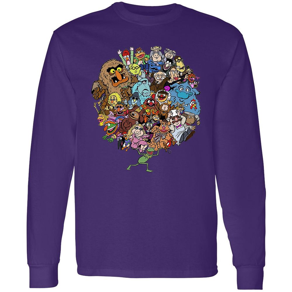 Long Sleeve T-Shirt - ARFCS62M - Purple - 13