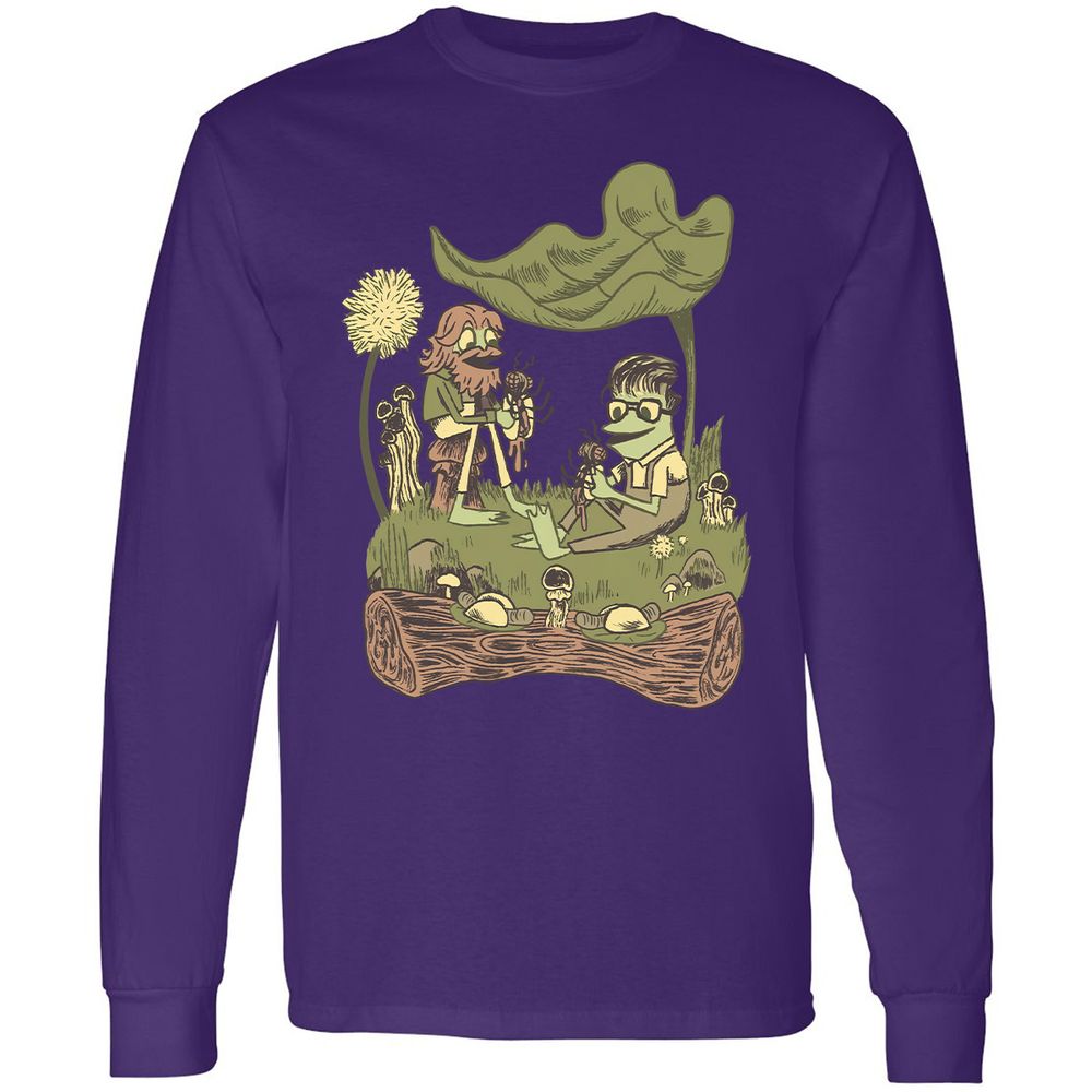 Long Sleeve T-Shirt - MFGLWEJ2 - Purple - 13