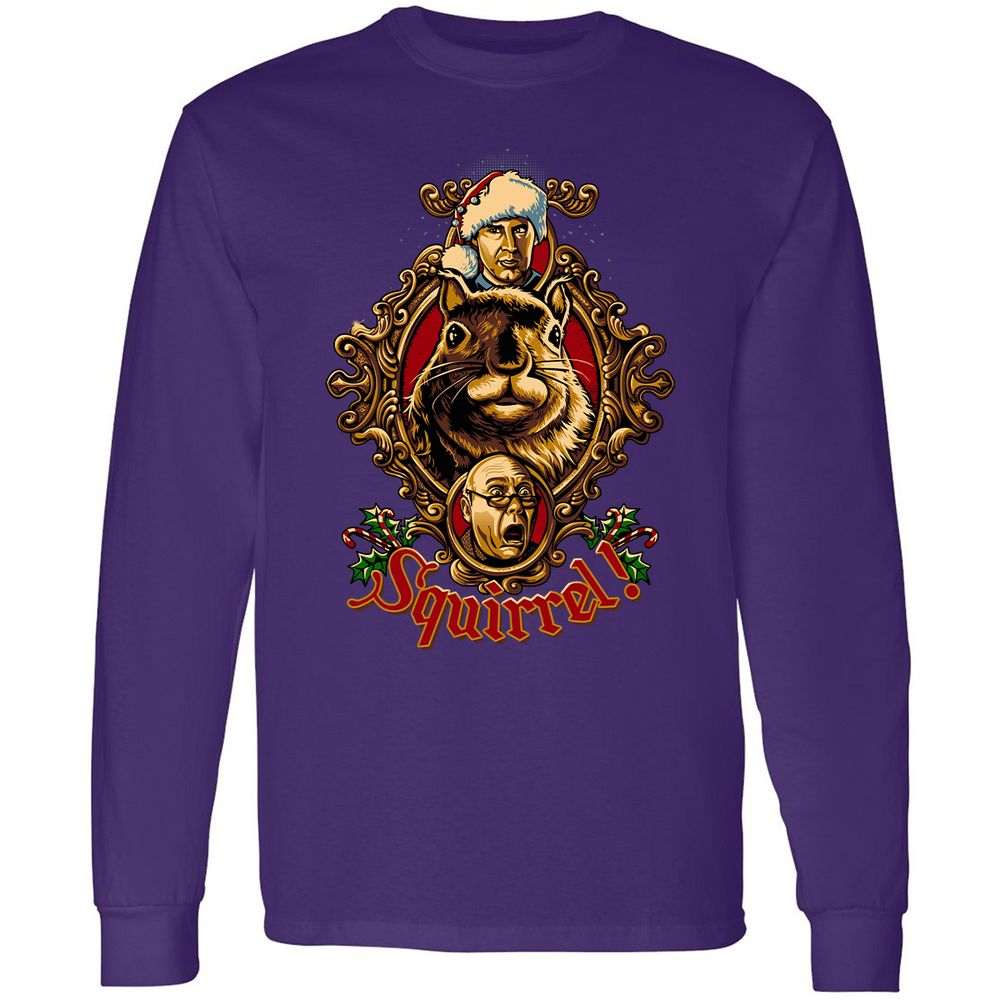 Long Sleeve T-Shirt - QBF88C1N - Purple - 13