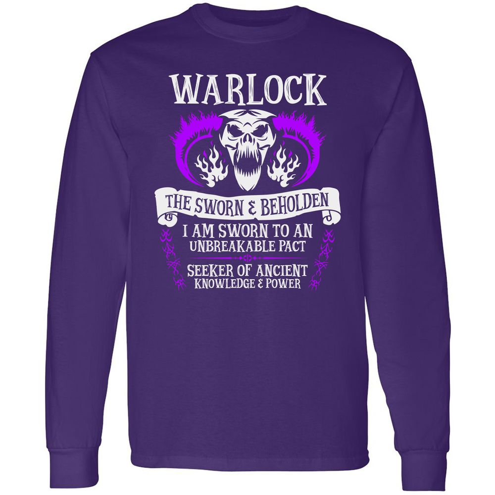 Long Sleeve T-Shirt - ZCLGG6TQ - Purple - 13