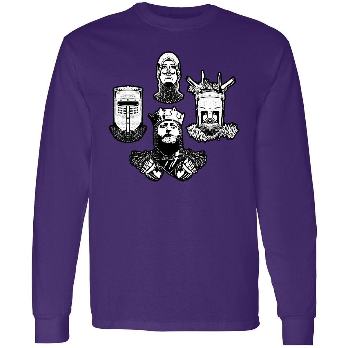 Long Sleeve T-Shirt - QPP17699 - Purple - 13