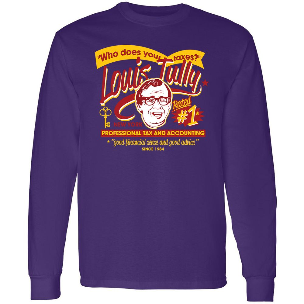 Long Sleeve T-Shirt - XDXZGY3Q - Purple - 13