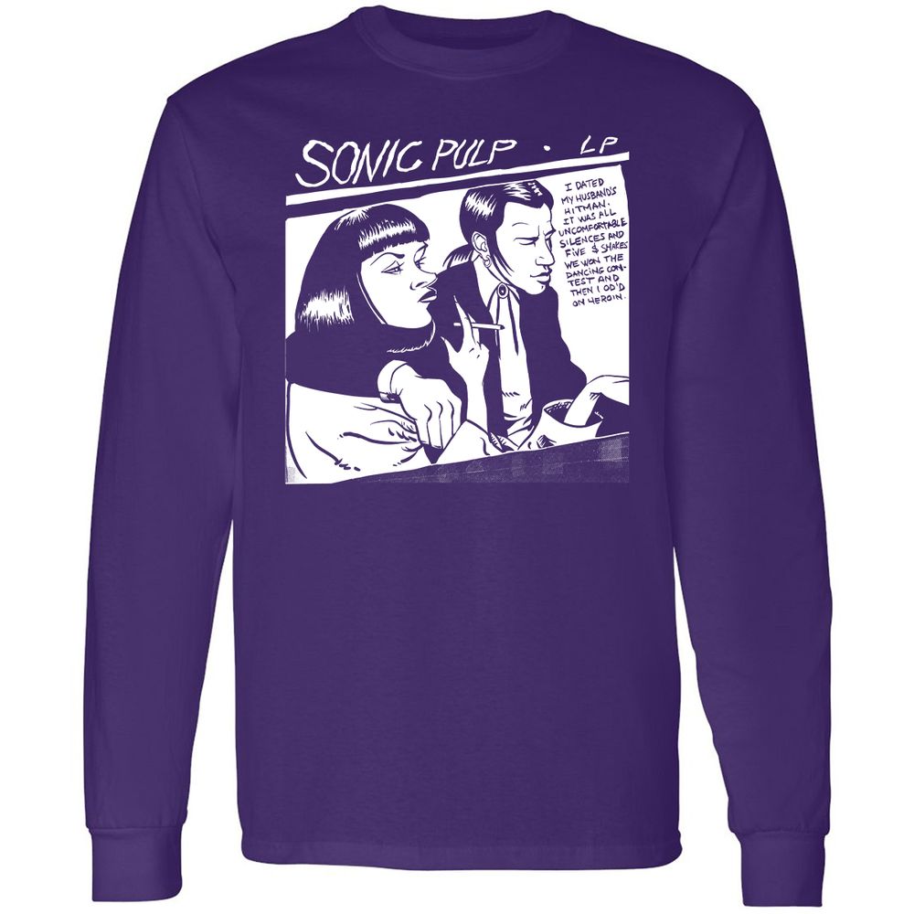 Long Sleeve T-Shirt - 445XDU2P - Purple - 13