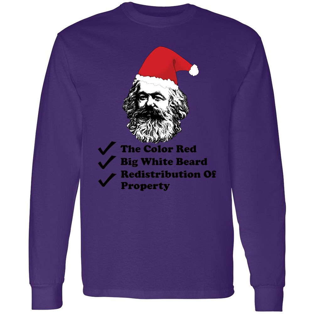 Long Sleeve T-Shirt - CA5VSWBW - Purple - 13