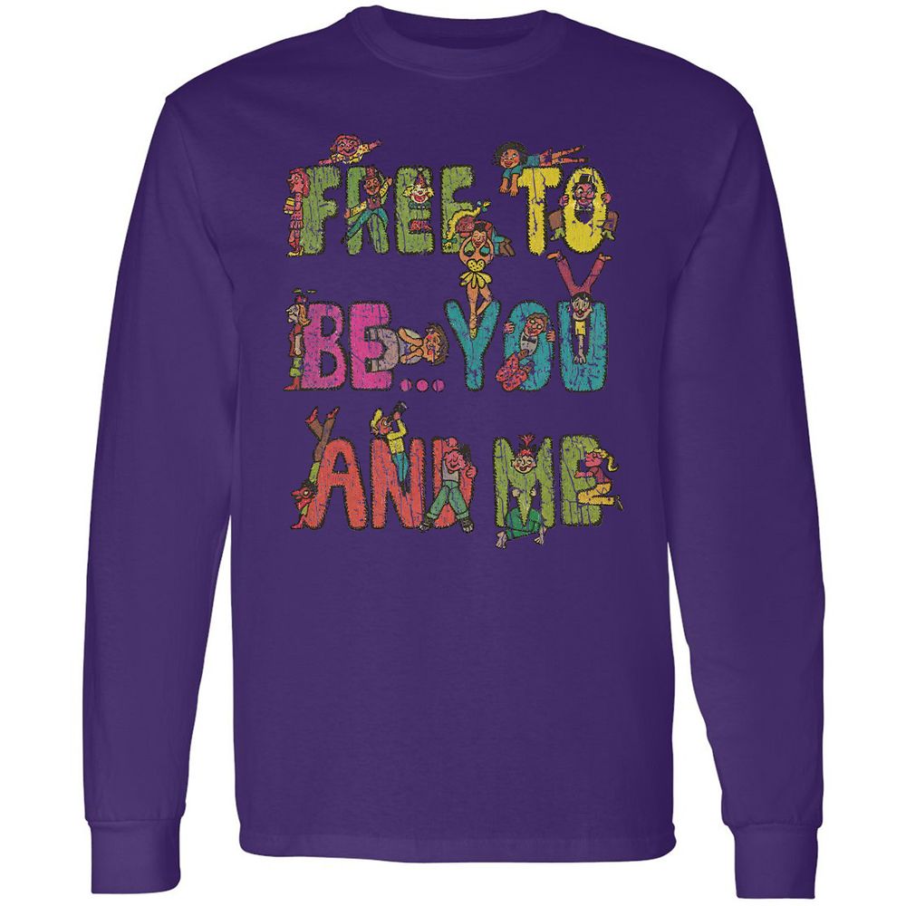 Long Sleeve T-Shirt - Y6ATJYZE - Purple - 13