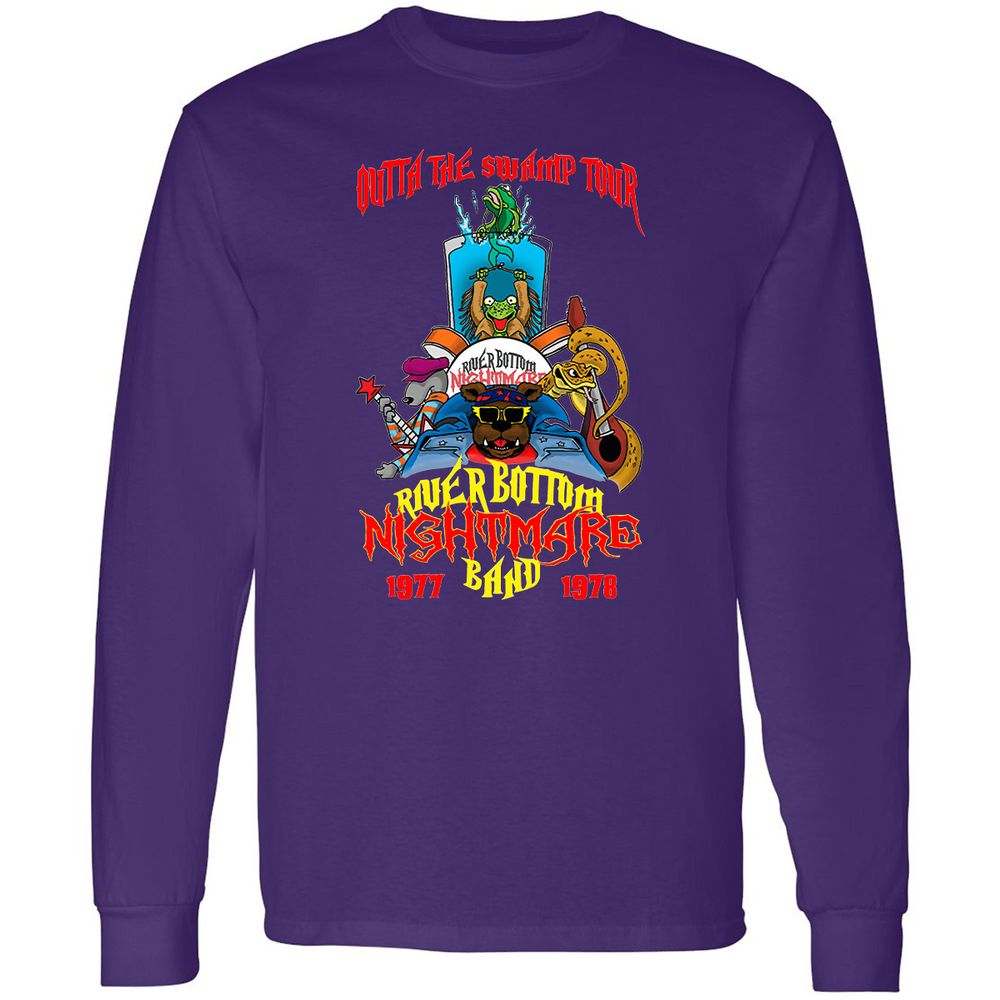 Long Sleeve T-Shirt - 9WQLHNLM - Purple - 13