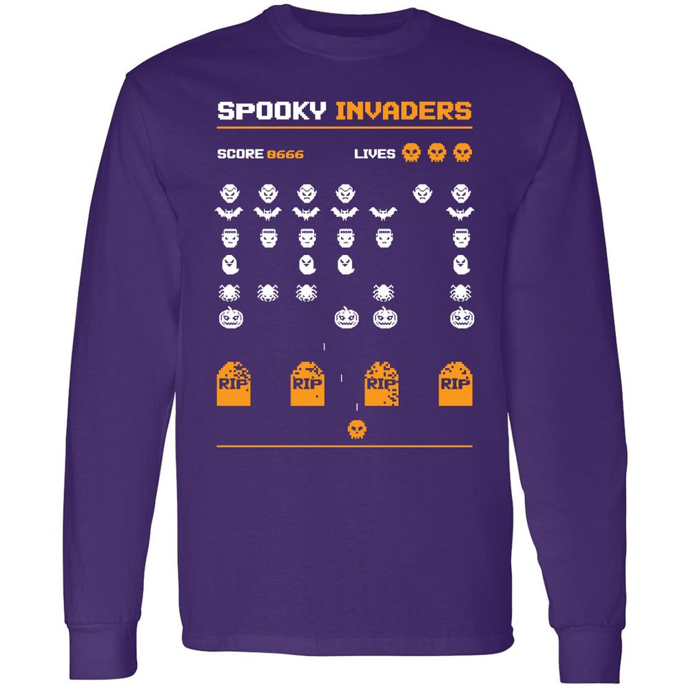 Long Sleeve T-Shirt - PR2ZZ3M7 - Purple - 13