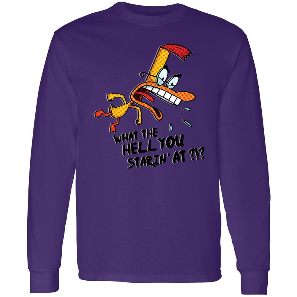 Long Sleeve T-Shirt - E44SDB72 - Purple - 13