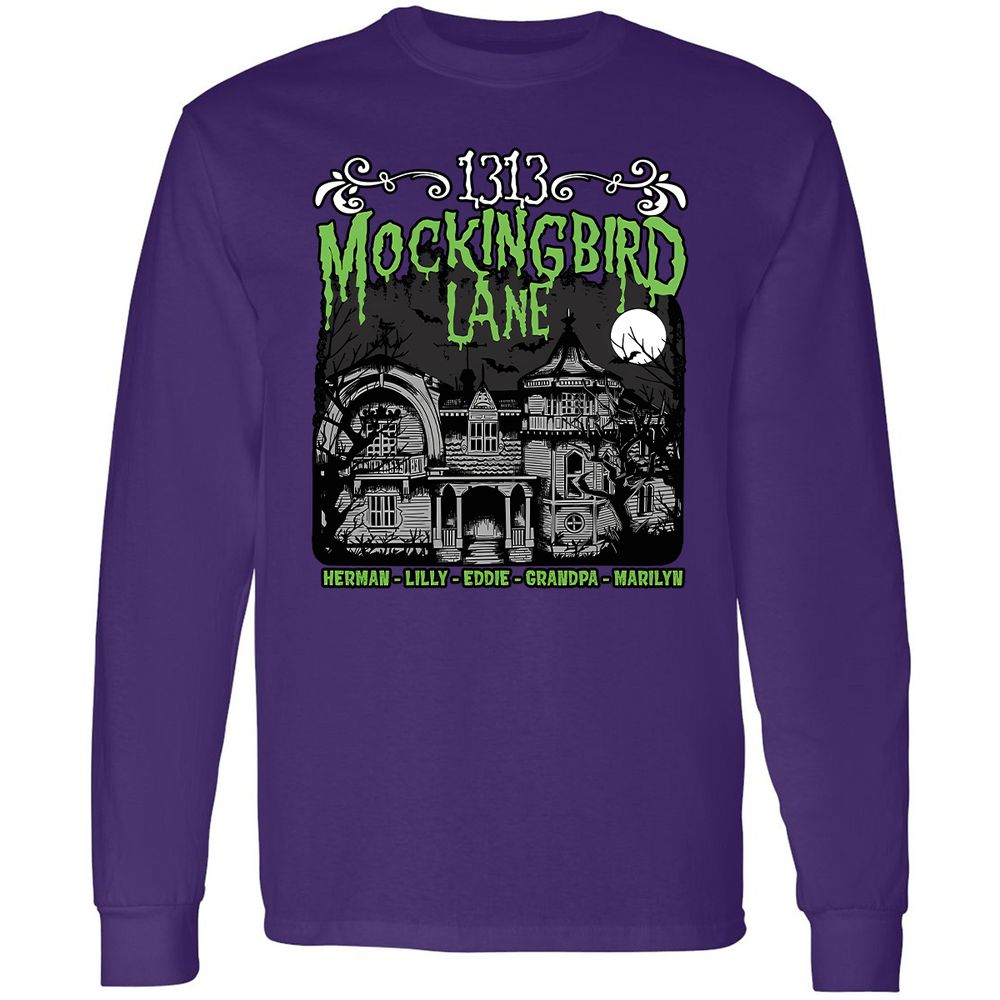 Long Sleeve T-Shirt - 3QE7TD2E - Purple - 13