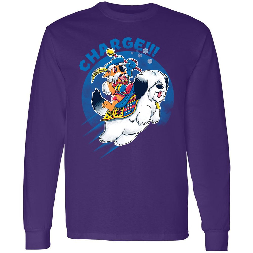 Long Sleeve T-Shirt - WNSQMFC4 - Purple - 13