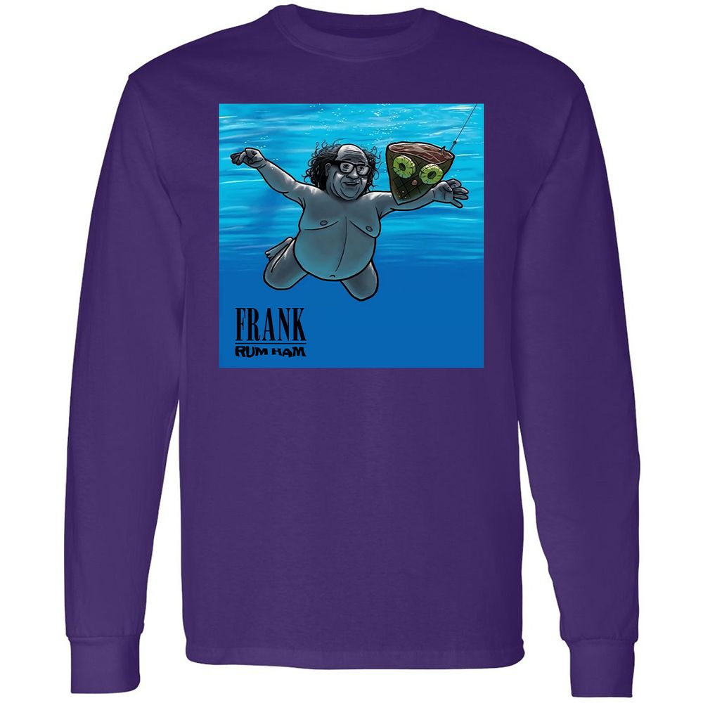 Long Sleeve T-Shirt - HRGF5JC3 - Purple - 13