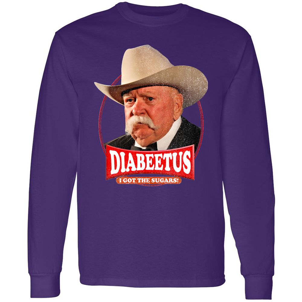 Long Sleeve T-Shirt - WS2RFYAJ - Purple - 13