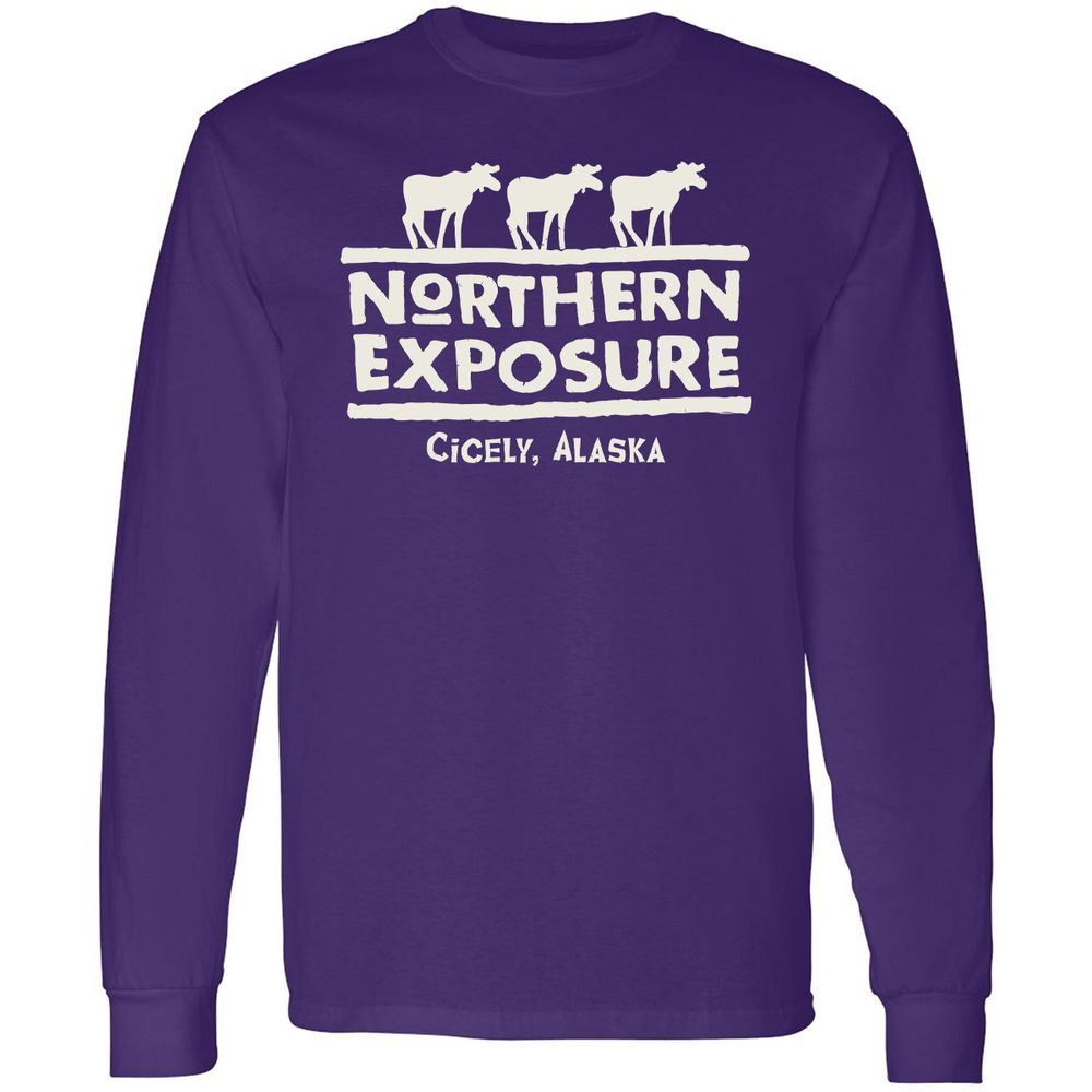 Long Sleeve T-Shirt - 5GCQRB23 - Purple - 13