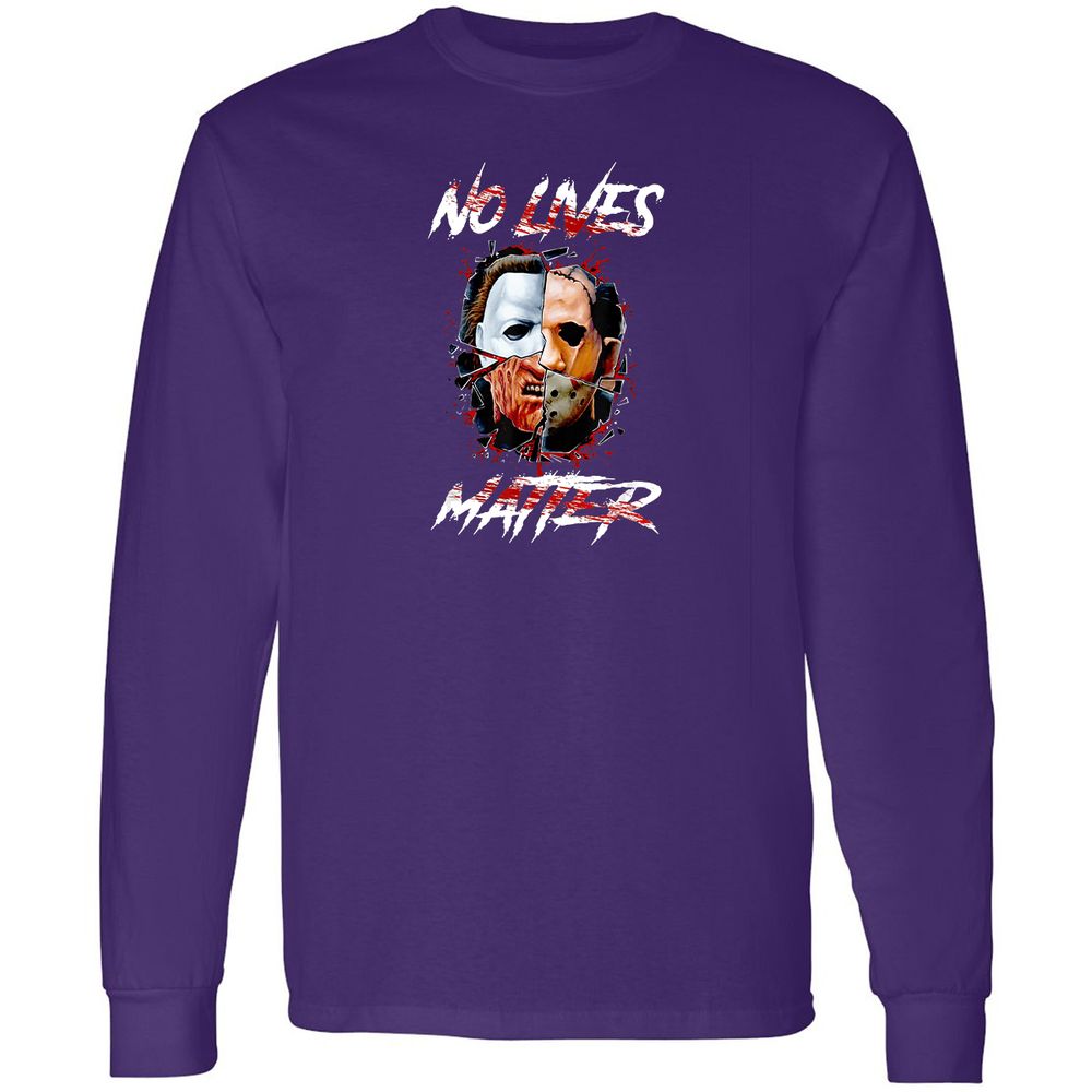 Long Sleeve T-Shirt - MD987JVH - Purple - 13