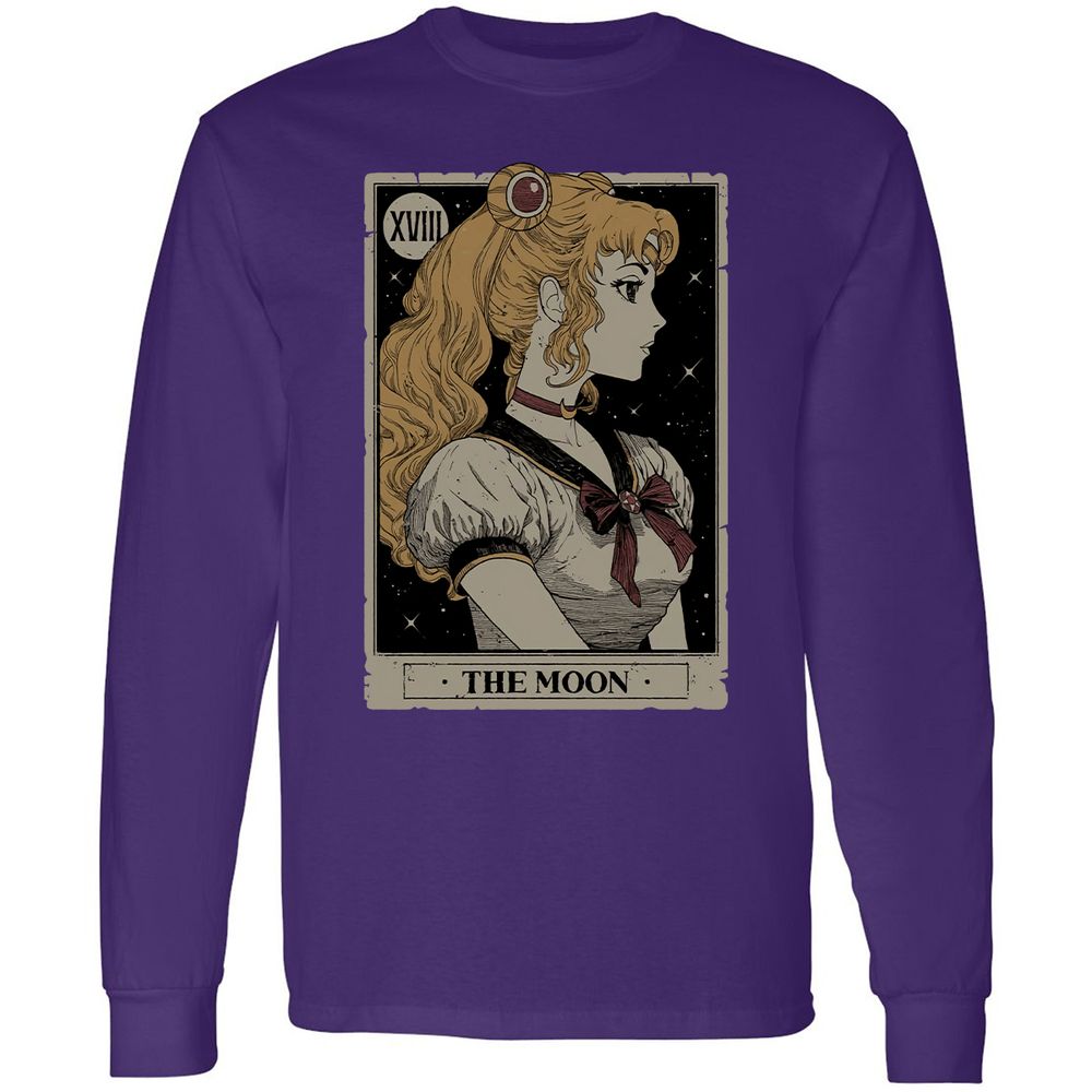 Long Sleeve T-Shirt - TFD7DK12 - Purple - 13