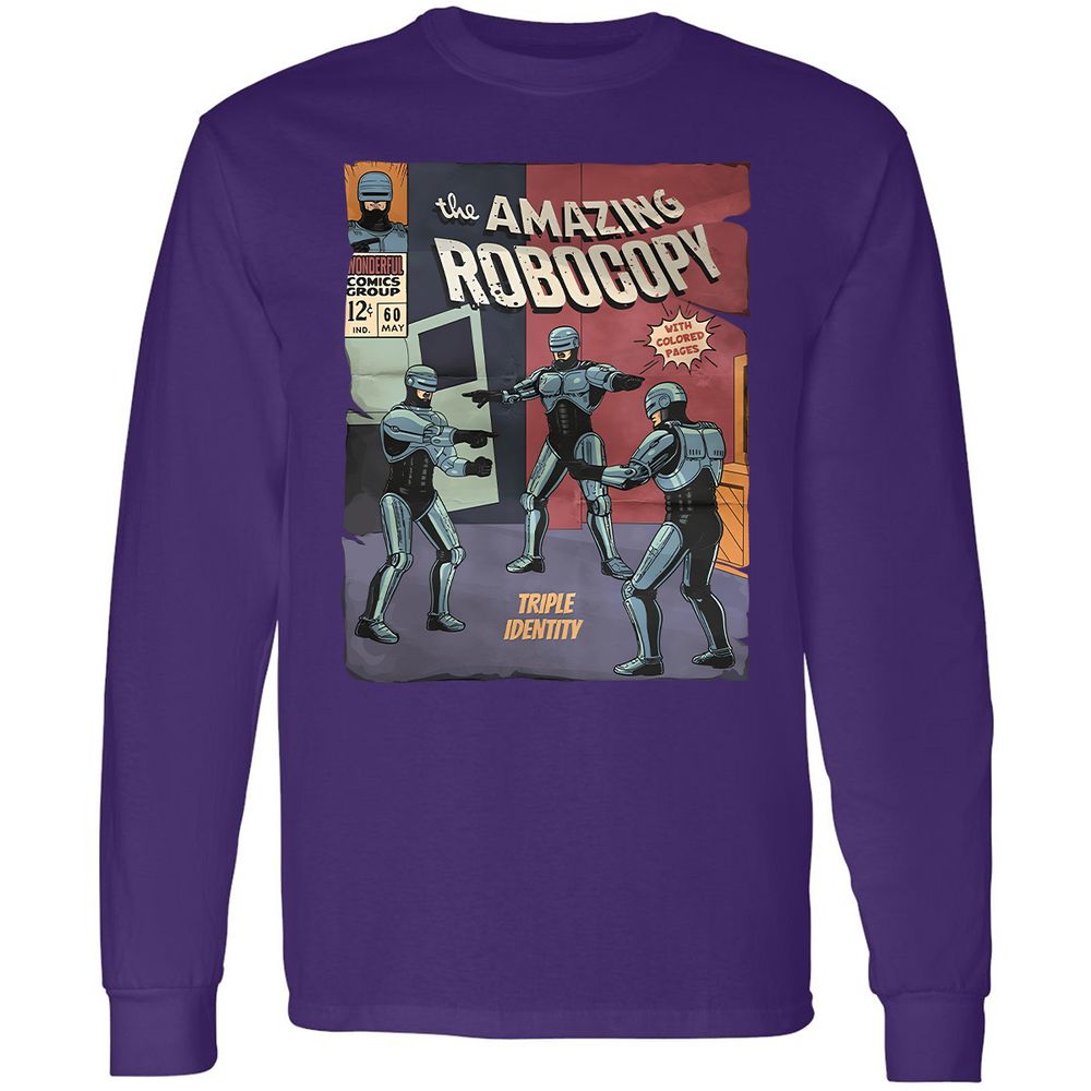 Long Sleeve T-Shirt - RSE5S91K - Purple - 13