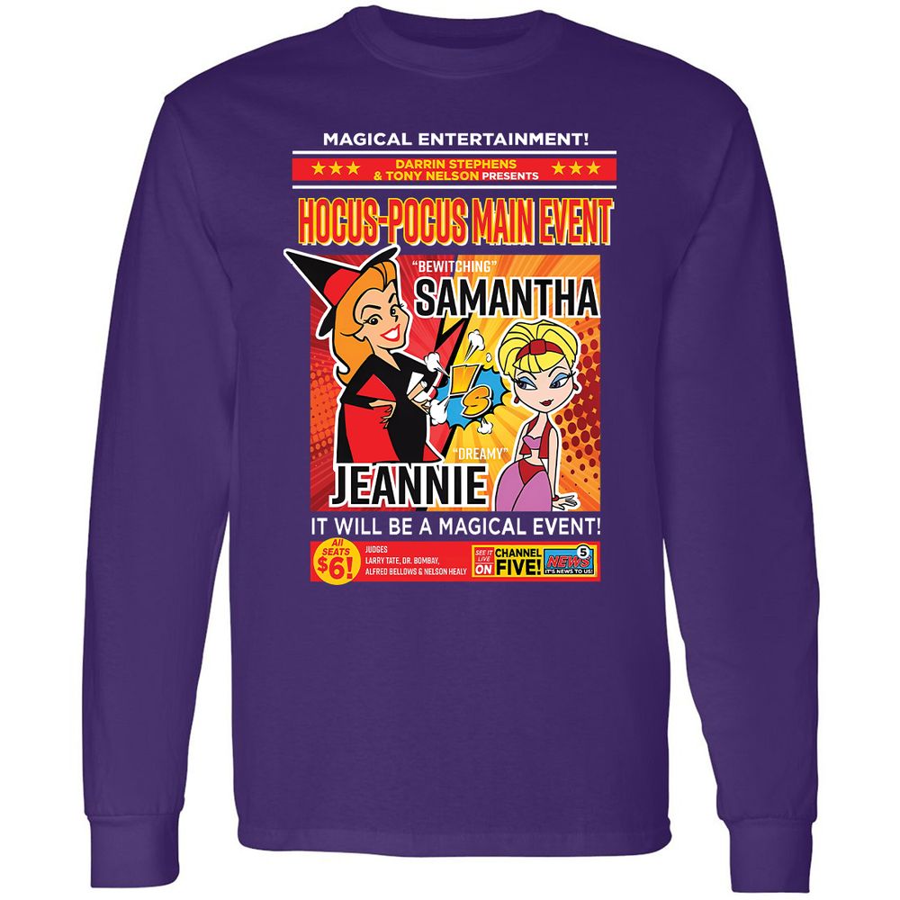 Long Sleeve T-Shirt - H57WBUNW - Purple - 13