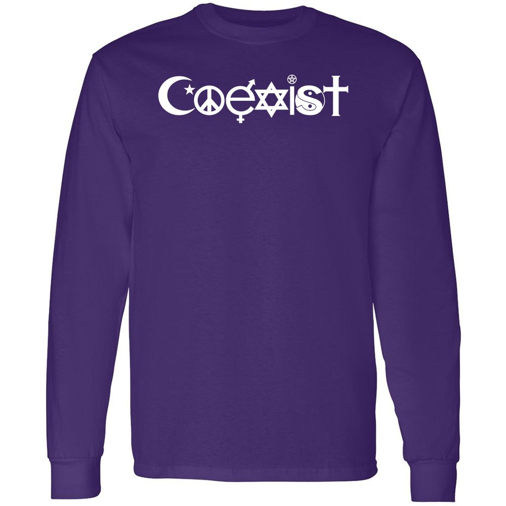 Long Sleeve T-Shirt - 1WVEJ5CH - Purple - 13