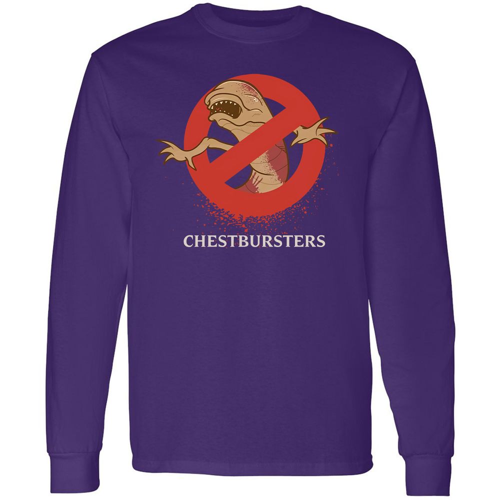 Long Sleeve T-Shirt - DDNML9F3 - Purple - 13