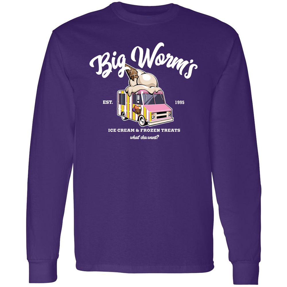 Long Sleeve T-Shirt - LEYYQ5U6 - Purple - 13