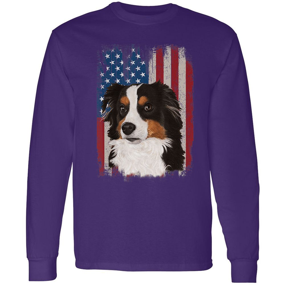 Long Sleeve T-Shirt - 4267K82Z - Purple - 13
