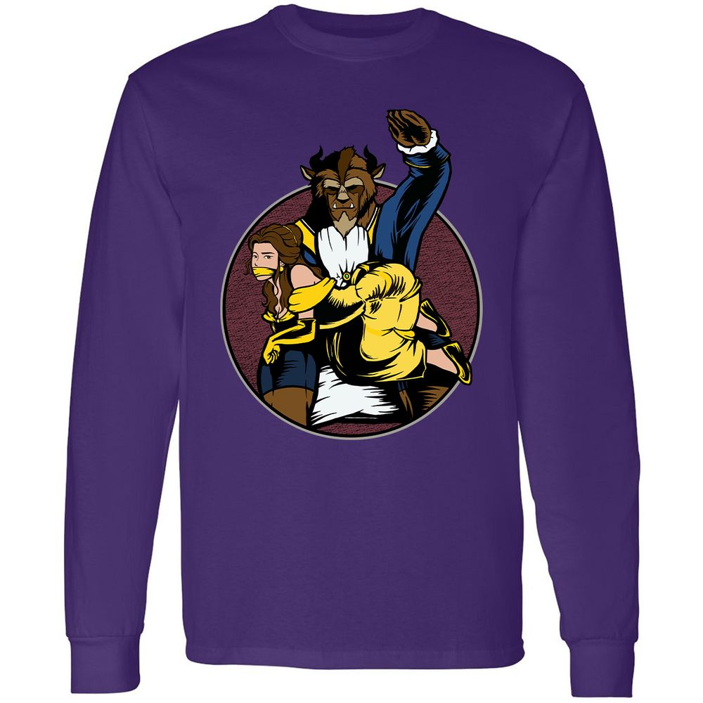 Long Sleeve T-Shirt - FXAHNPM3 - Purple - 13