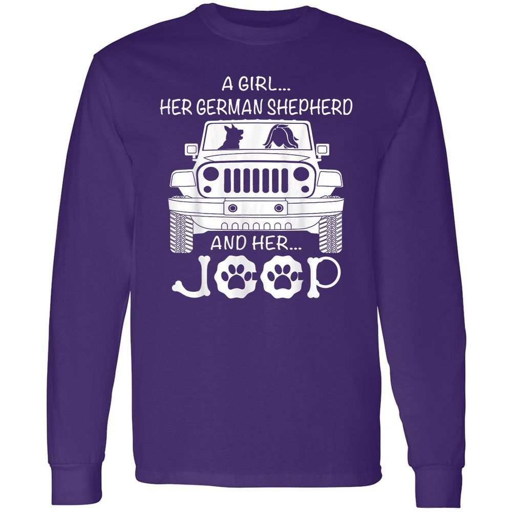 Long Sleeve T-Shirt - SVUVM4P9 - Purple - 13