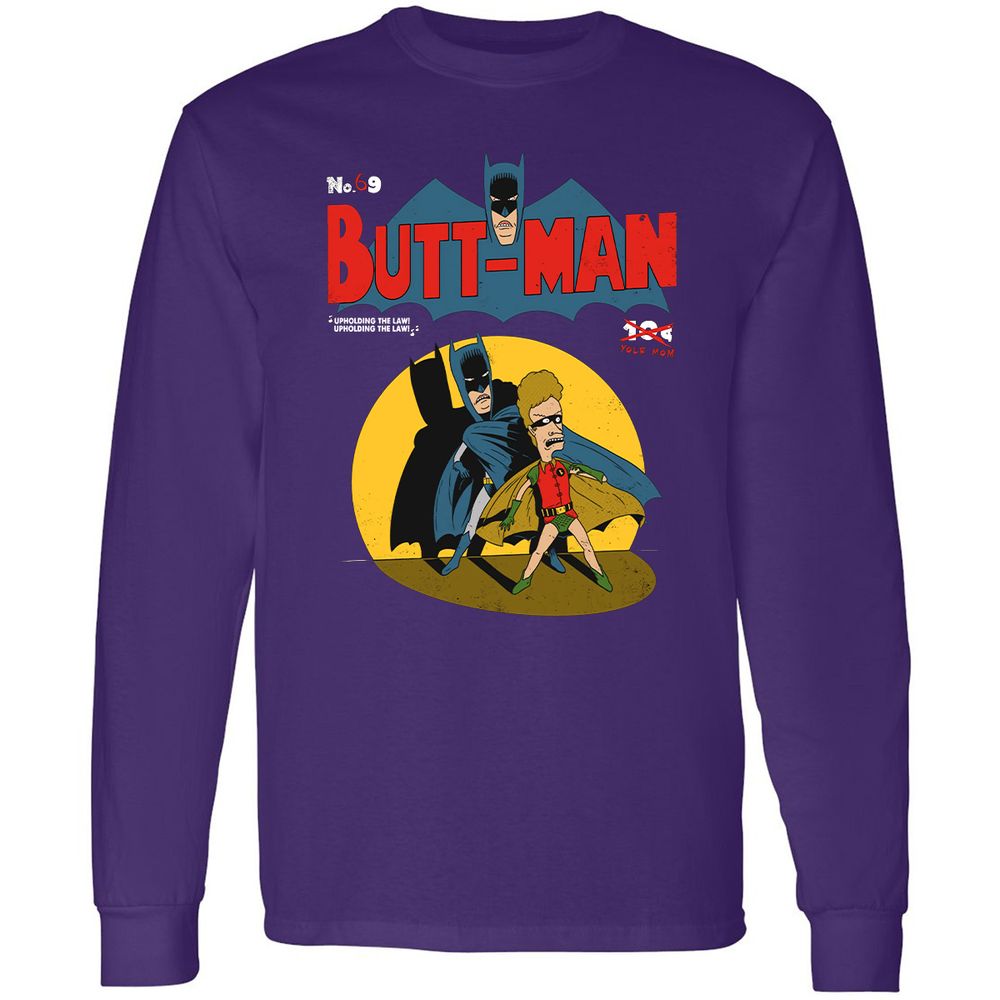 Long Sleeve T-Shirt - 7RHWV1PR - Purple - 13