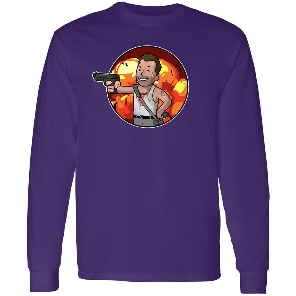 Long Sleeve T-Shirt - PB6KLGSL - Purple - 13