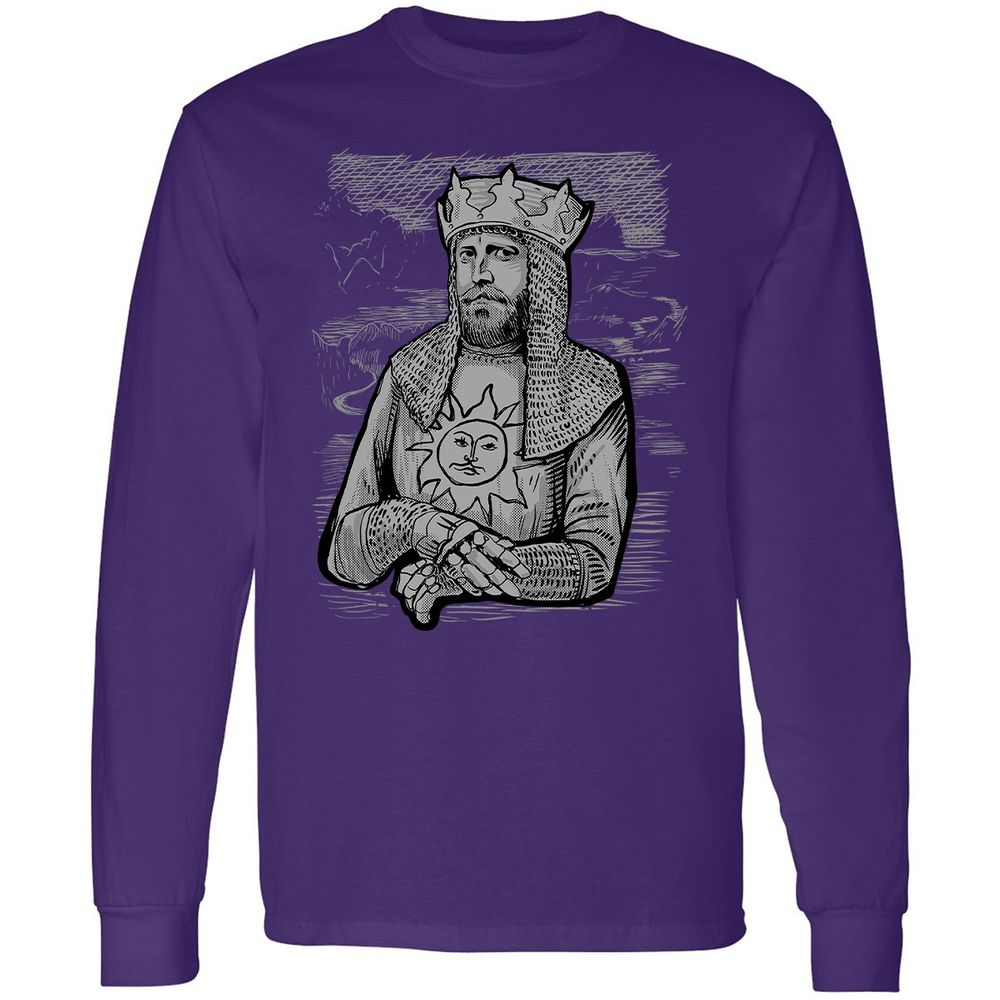 Long Sleeve T-Shirt - A148K4E7 - Purple - 13