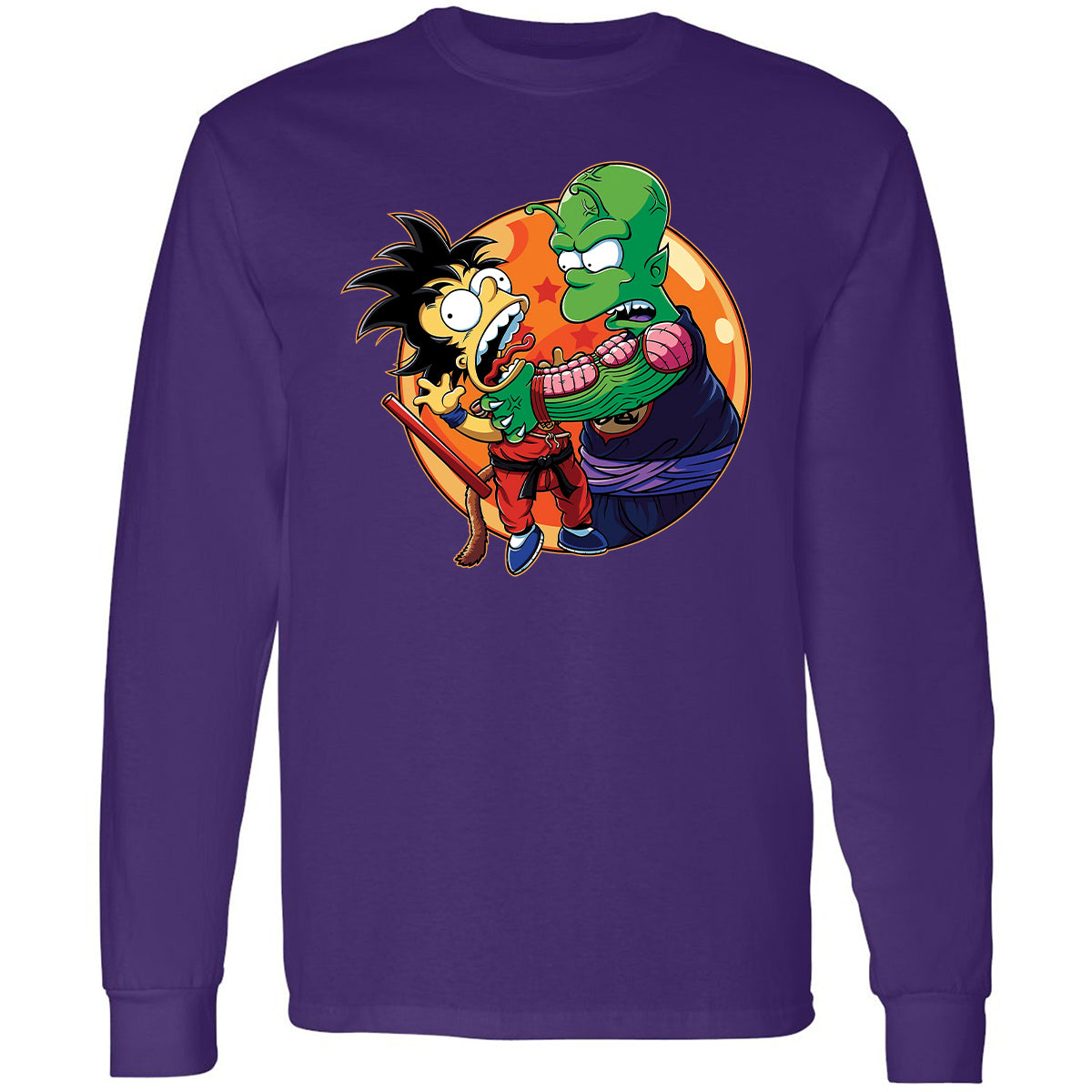 Long Sleeve T-Shirt - LDUVPF6Q - Purple - 13