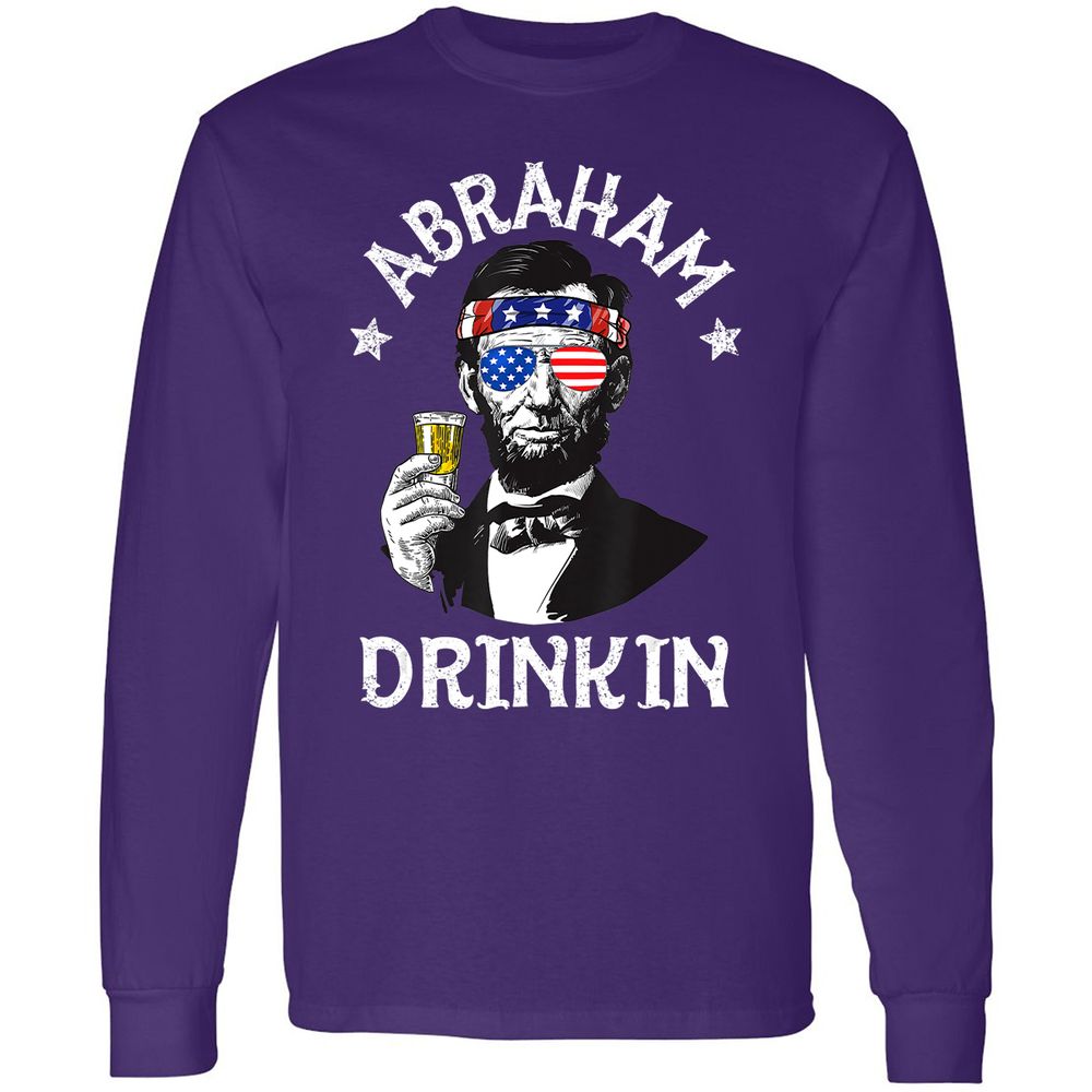 Long Sleeve T-Shirt - EX6DJVJK - Purple - 13