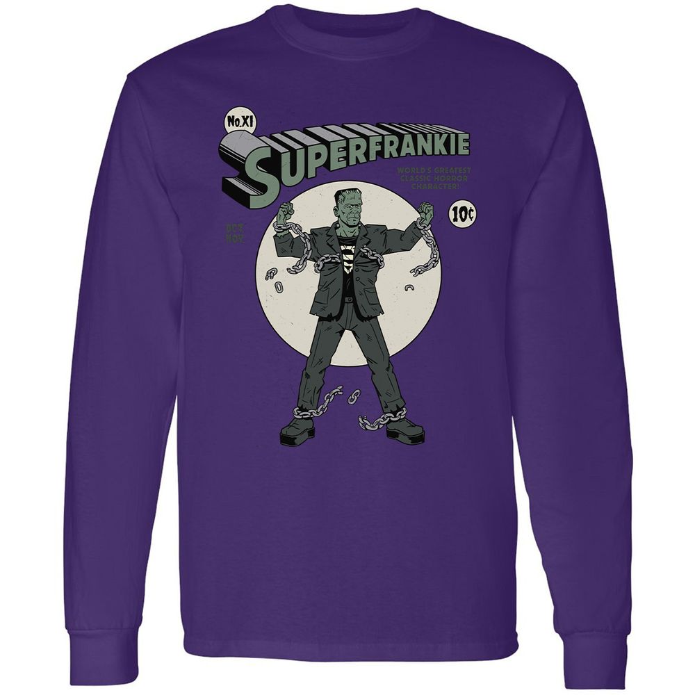 Long Sleeve T-Shirt - 5MGMD9V2 - Purple - 13