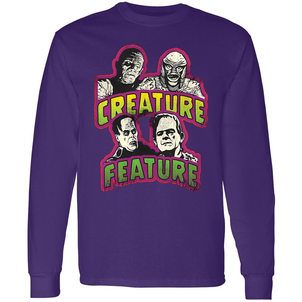 Long Sleeve T-Shirt - CJF4FNCP - Purple - 13