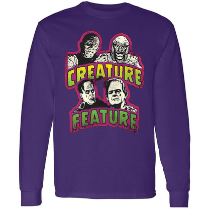 Long Sleeve T-Shirt - CJF4FNCP - Purple - 13