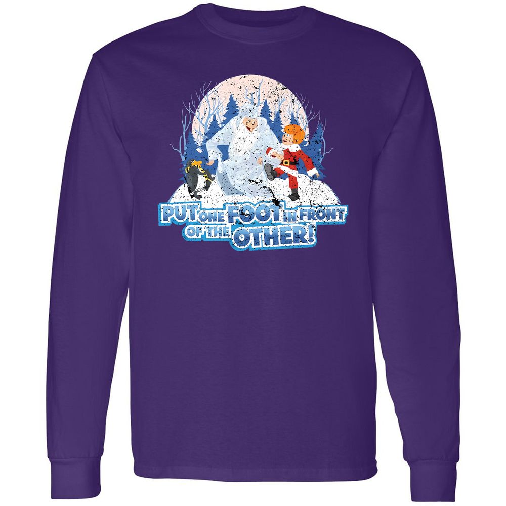 Long Sleeve T-Shirt - T162D9DQ - Purple - 13