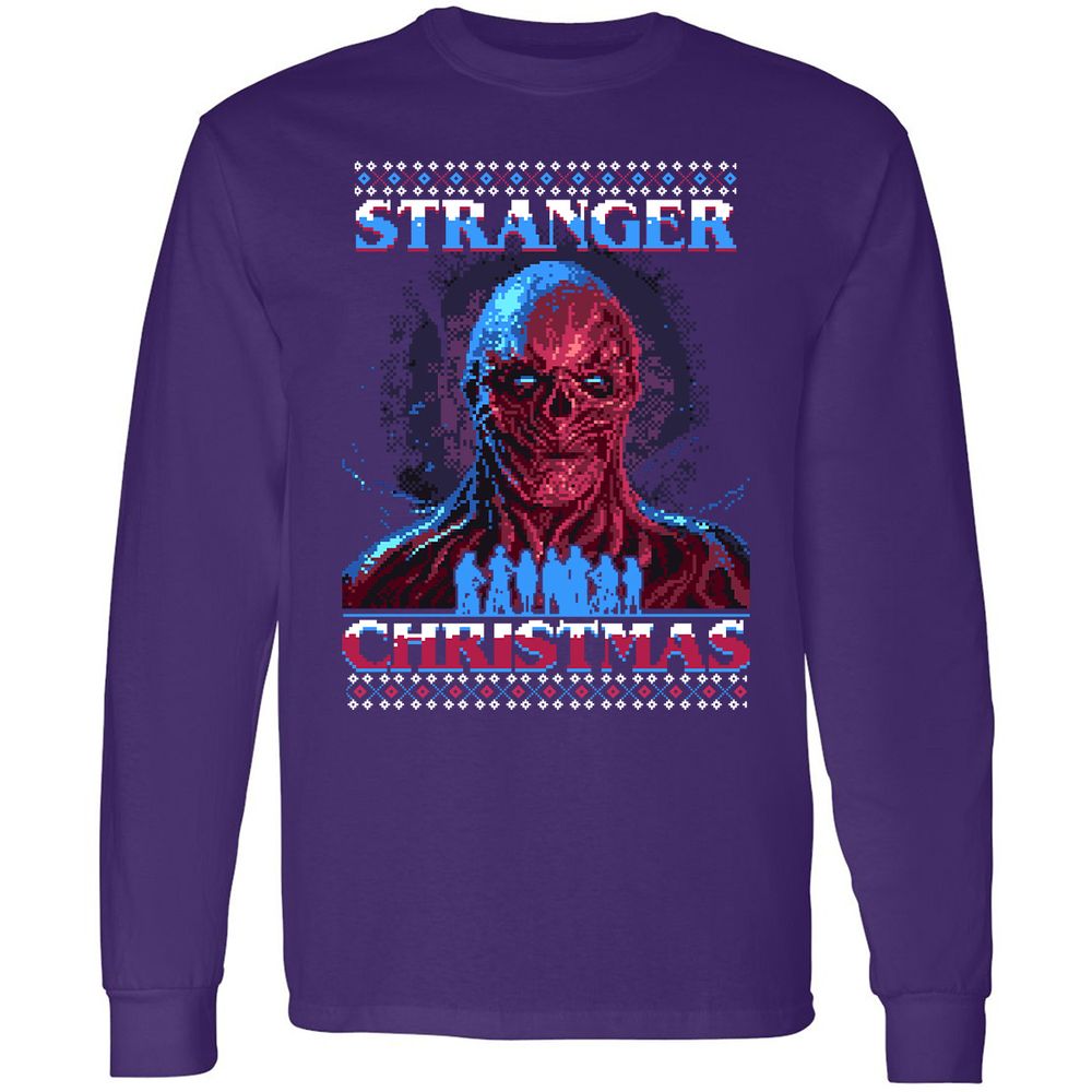 Long Sleeve T-Shirt - 7TQX9ZLK - Purple - 13
