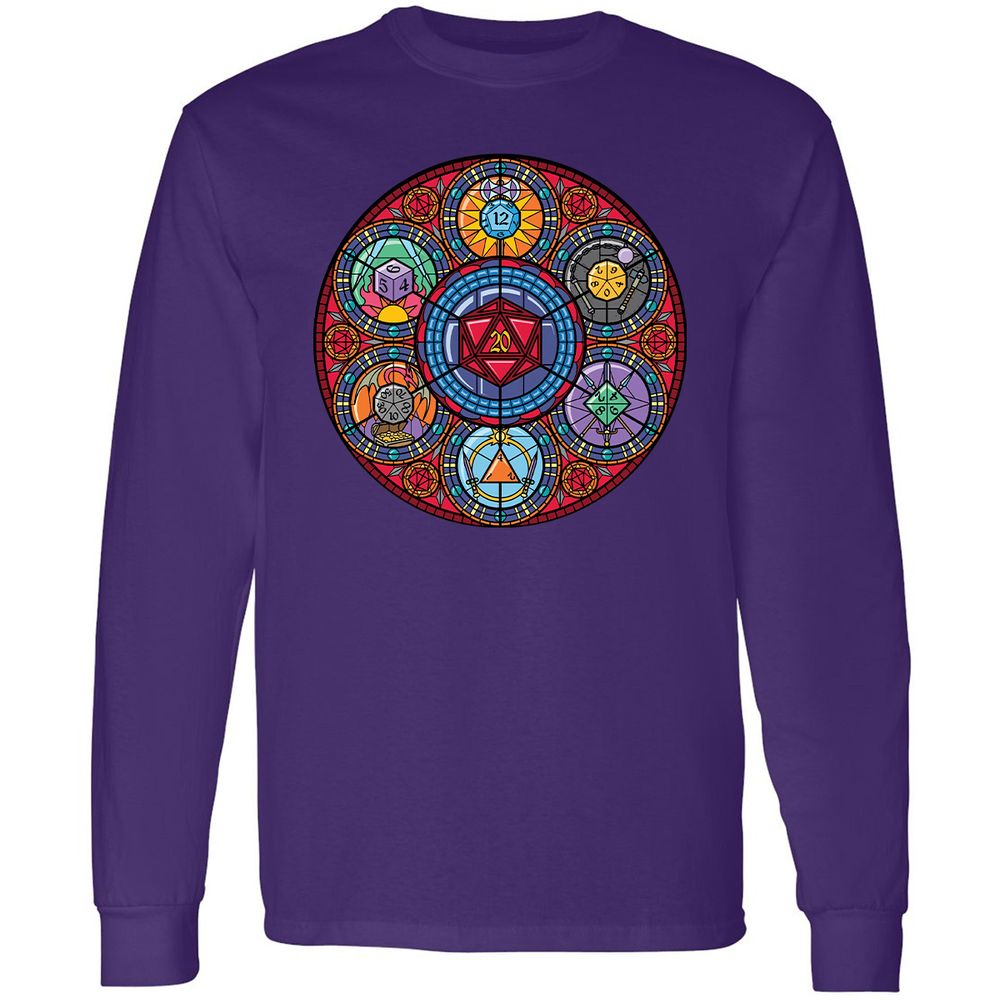 Long Sleeve T-Shirt - ZSNFTE2U - Purple - 13