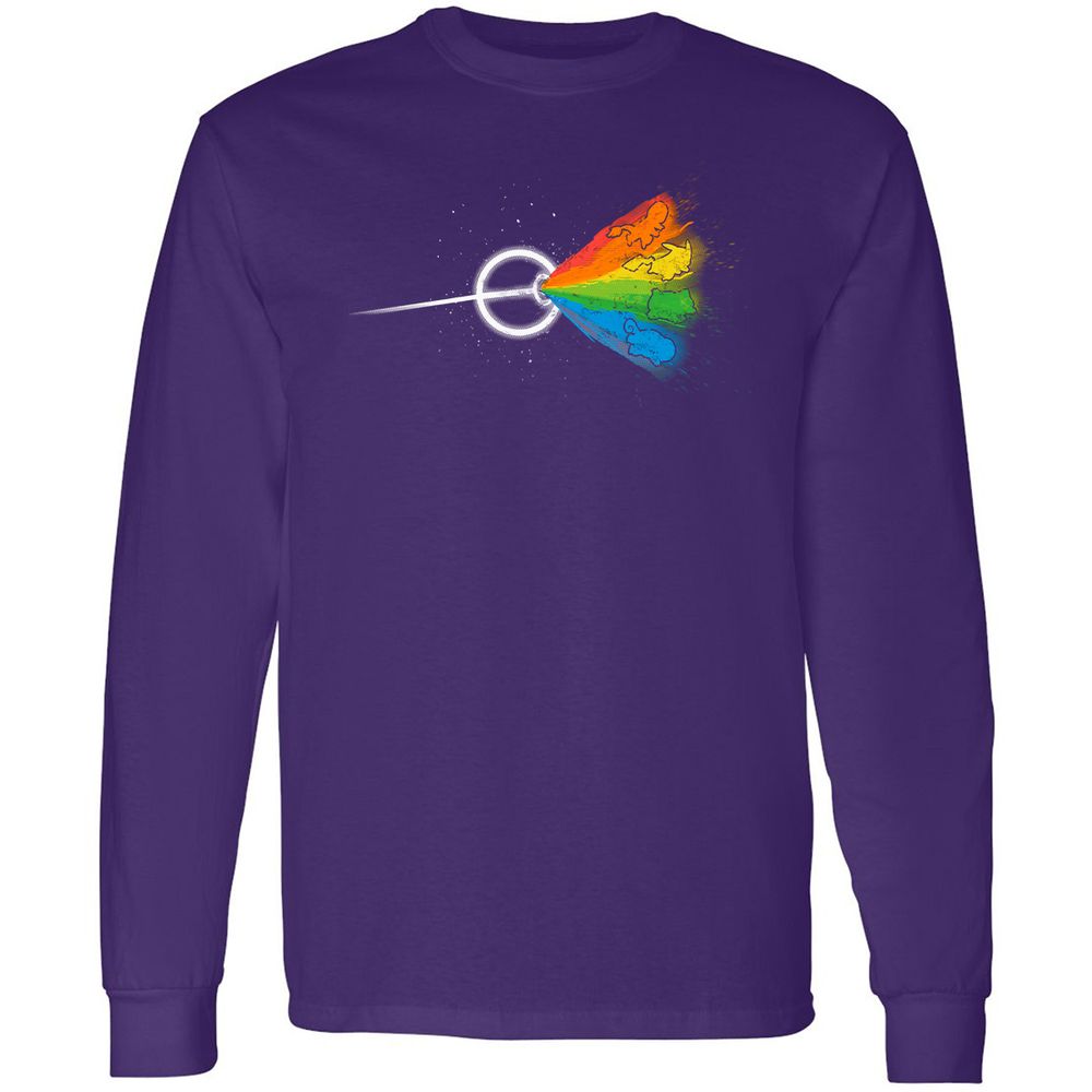 Long Sleeve T-Shirt - 8FG7ADYX - Purple - 13