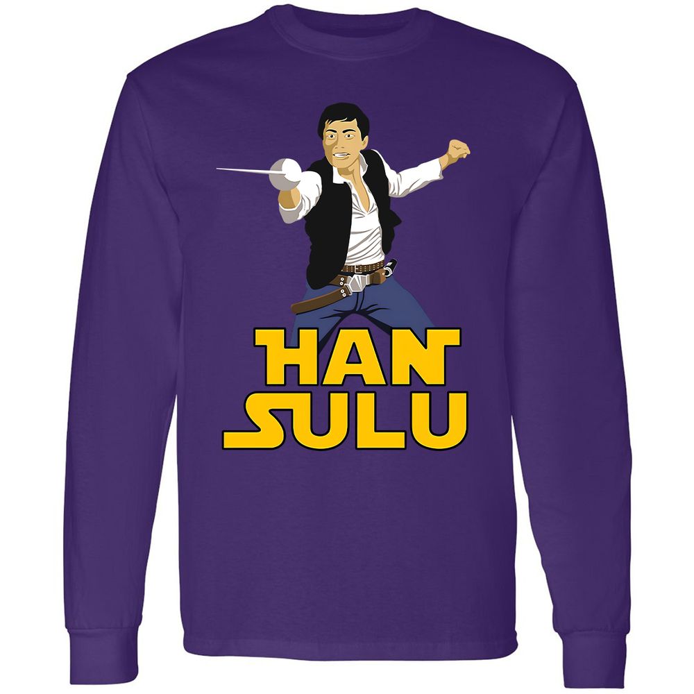 Long Sleeve T-Shirt - DHPG3BJY - Purple - 13