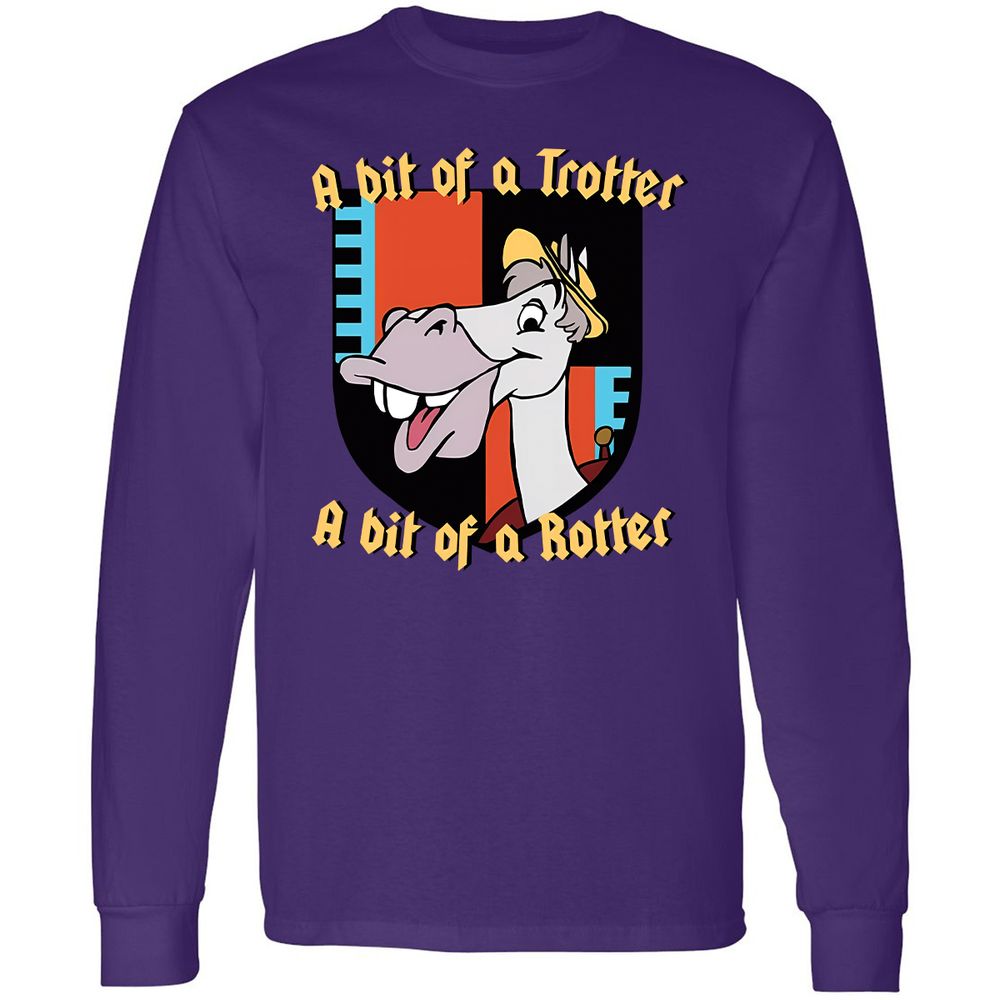 Long Sleeve T-Shirt - Y9ZH2UH9 - Purple - 13