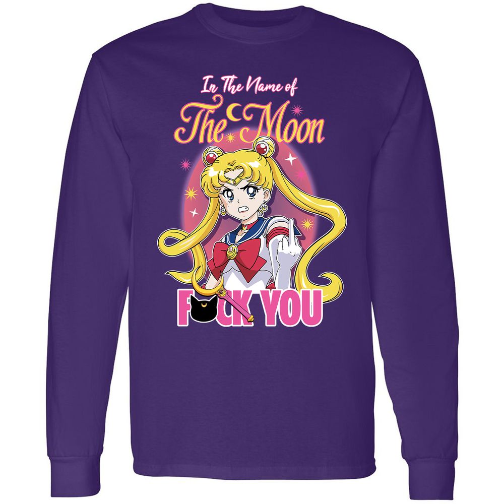 Long Sleeve T-Shirt - SU2Z8Q8H - Purple - 13