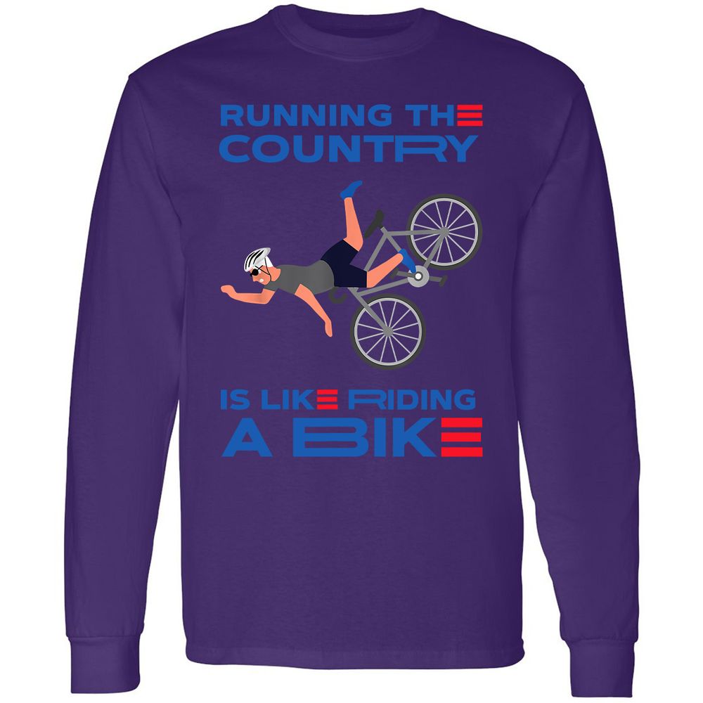 Long Sleeve T-Shirt - BC2HSW72 - Purple - 13