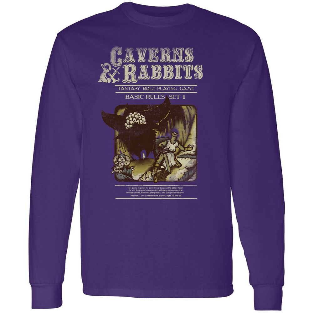 Long Sleeve T-Shirt - FW6UTBJU - Purple - 13
