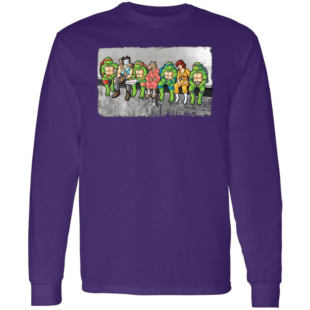 Long Sleeve T-Shirt - L1SDQA1T - Purple - 13