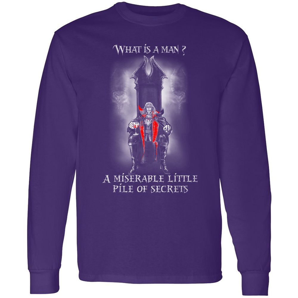 Long Sleeve T-Shirt - 41H9CD9K - Purple - 13