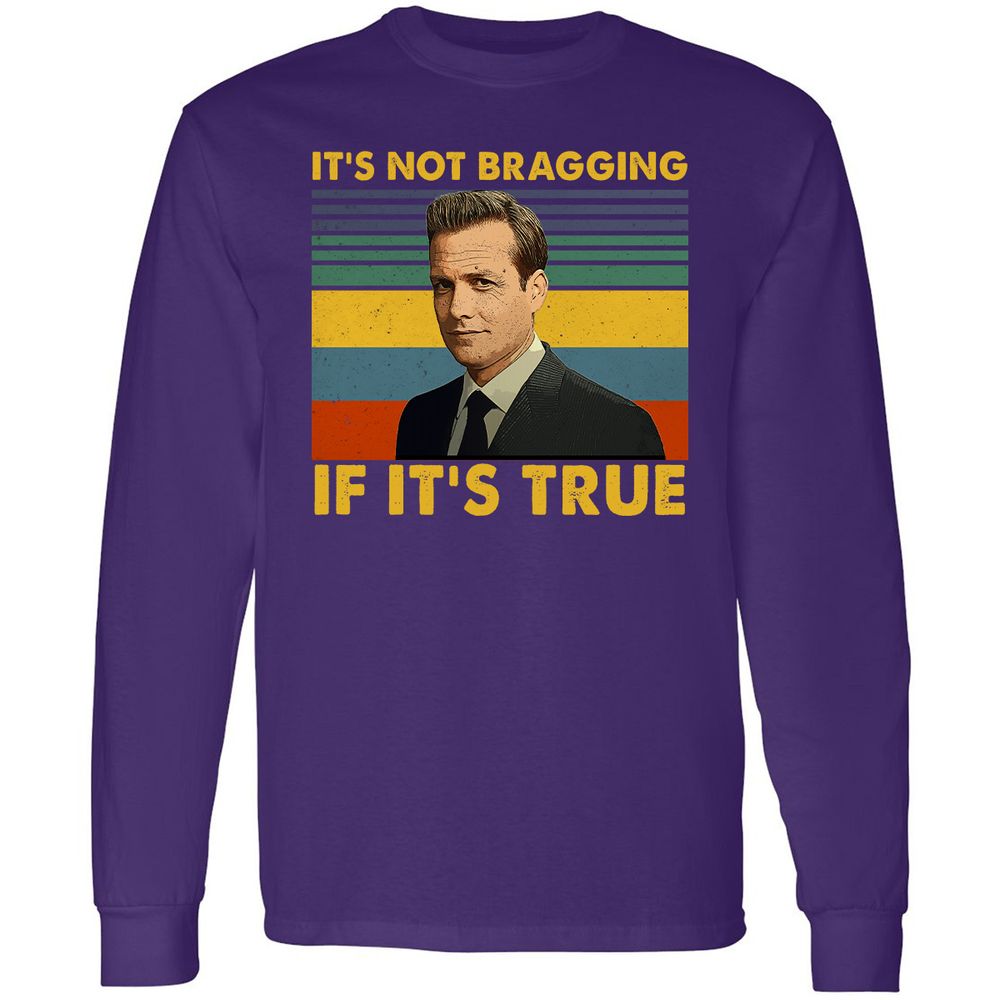 Long Sleeve T-Shirt - Q5EEFYQA - Purple - 13